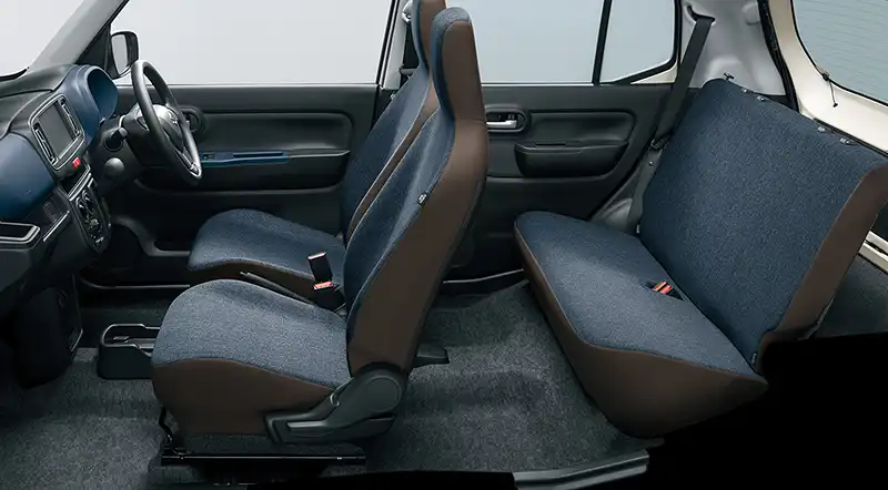 「HYBRID S」はシートの質感や機能性が大幅に向上したグレード