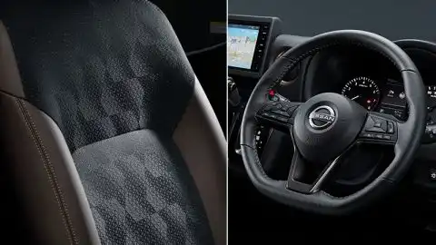 シートとステアリング