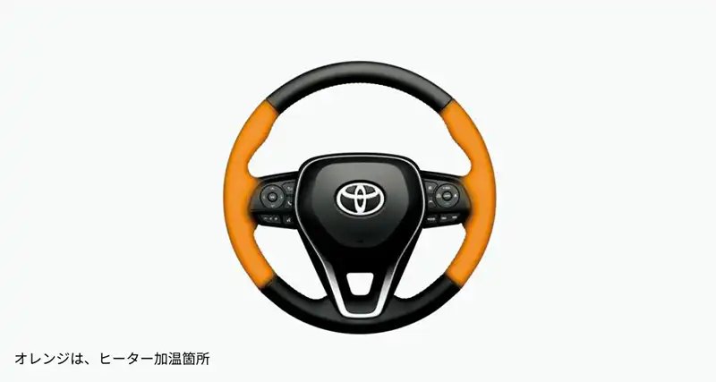 ステアリングのヒーター機能