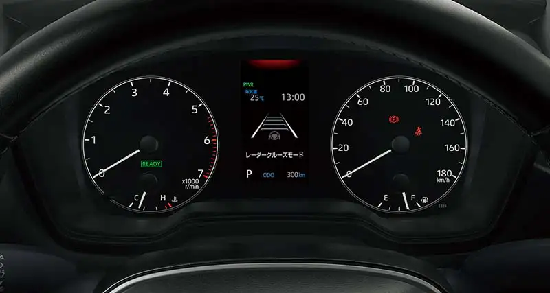 アナログメーター+4.2インチTFTカラーマルチインフォメーションディスプレイ