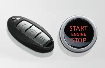 エンジンは、プッシュスタート式のエンジンスイッチを装備