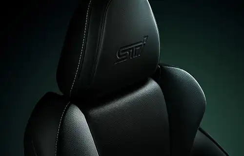 STI Sport Black Interior Selectionのシート