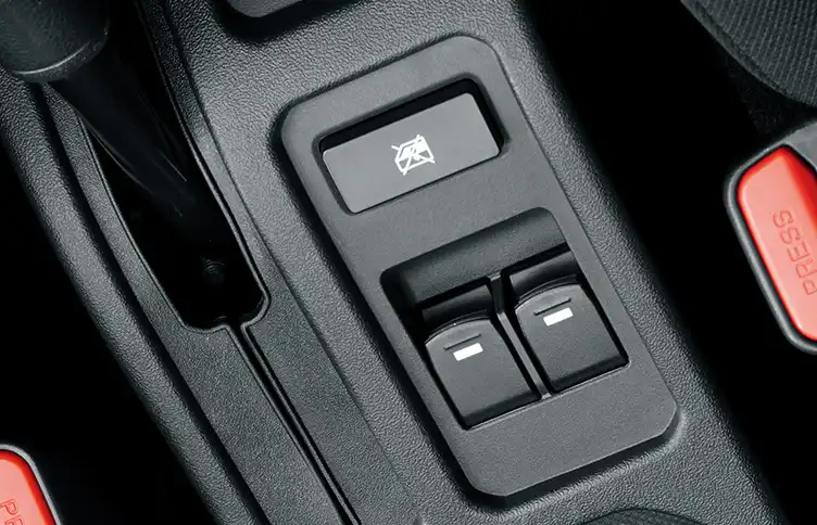 後席用パワーウインドウスイッチ