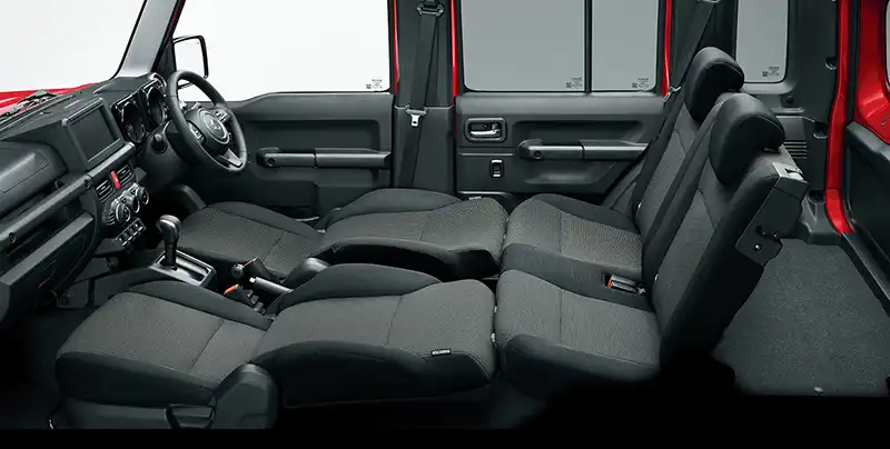 シートアレンジの柔軟さも魅力