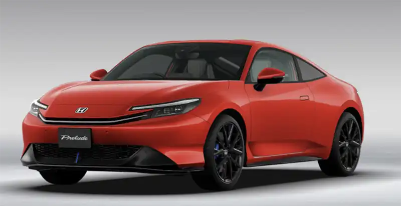 ホンダ プレリュードのグレードごとの内装