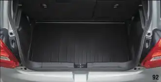 トレーのラゲッジマット