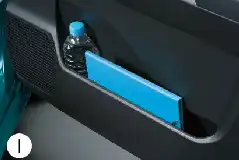 ドアポケット&ボトルホルダー(運転席/助手席)