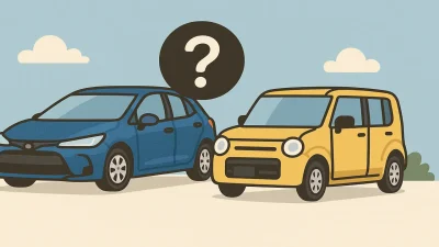 コンパクトカーと軽自動車の違いは？選び方のポイントも解説
