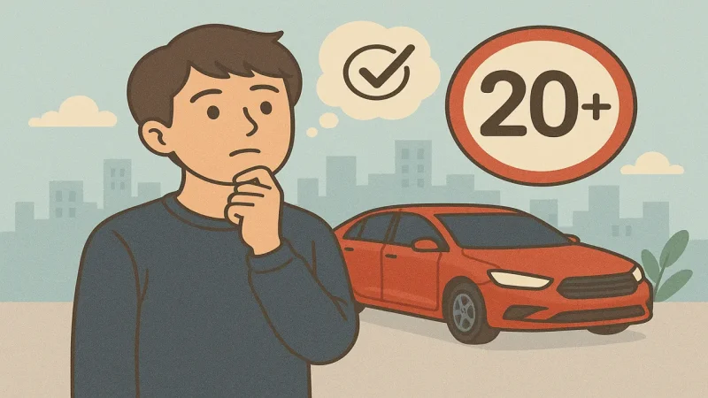 20歳以下はカーリースを利用できる?審査に通るためのポイントも紹介