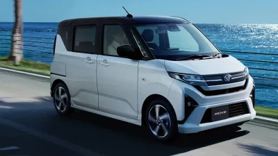 初のスライドドア採用！！ダイハツ「ムーヴ」ティザー画像公開！！解説