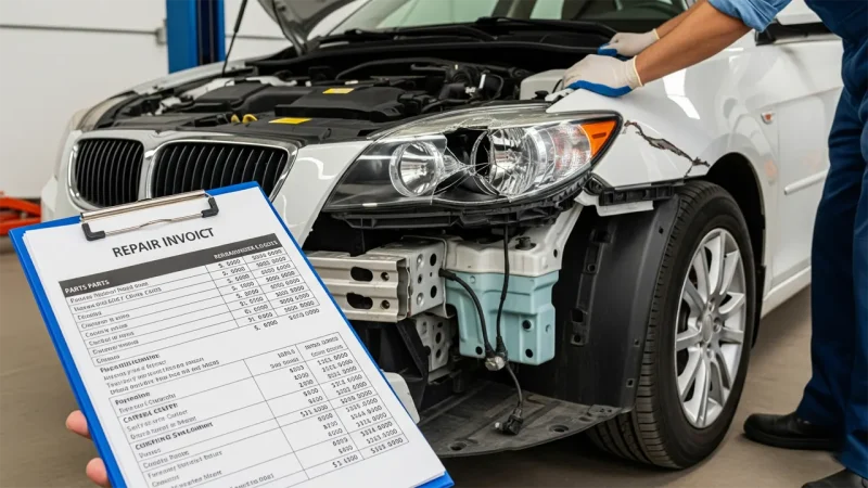 リース車を傷つけてしまった!カーリースにおける原状回復費用の相場を解説!