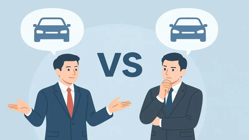 ディーラーとサブディーラーの違いとは？どっちが自分に合うか分かる選び方