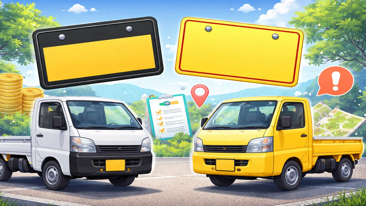 黒ナンバーで何ができる？取得方法と黄色ナンバーとの違い