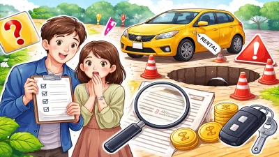 長期レンタカーはここに注意！初心者がハマりやすい落とし穴と賢い使い方