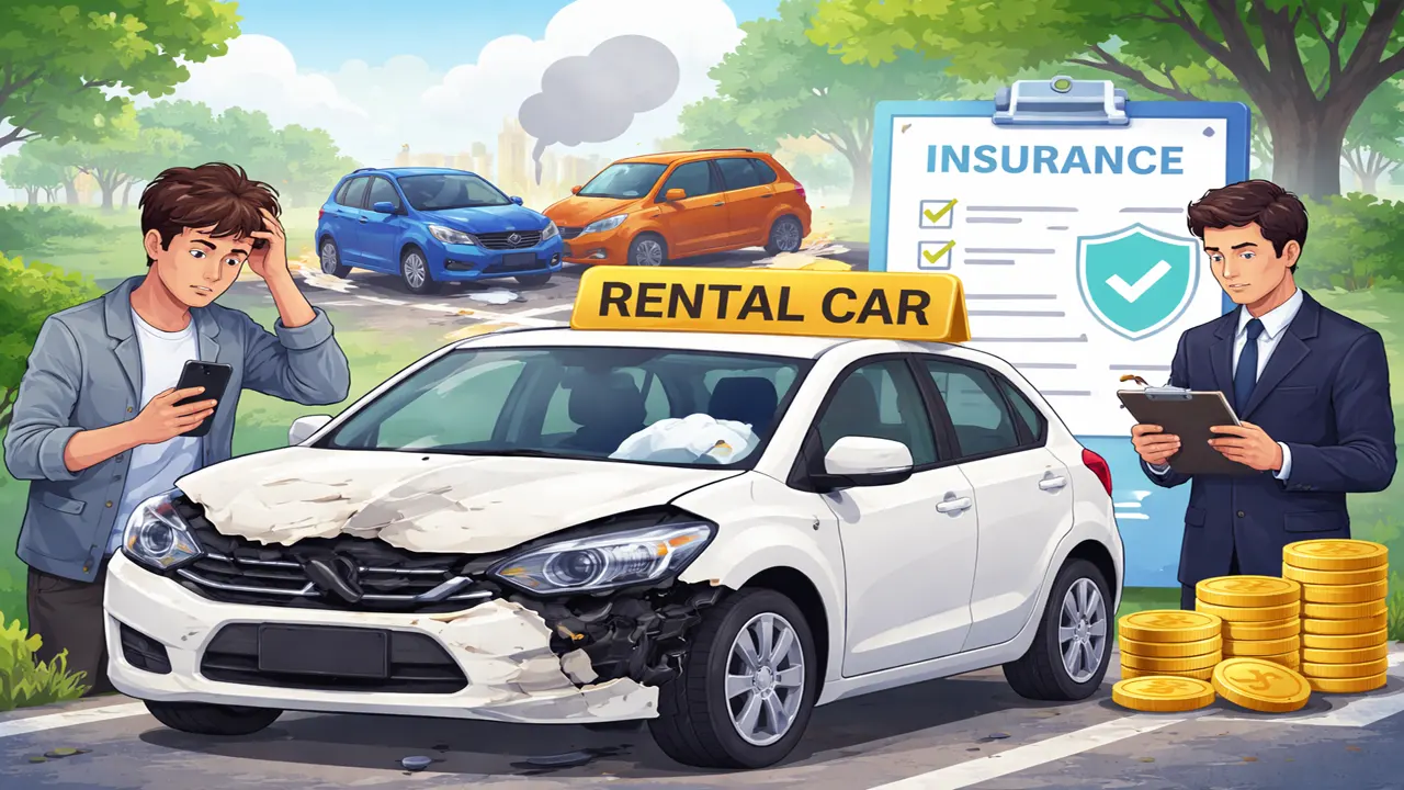 レンタカーで事故を起こしたら修理代はかかる？保険があっても請求される理由と注意点