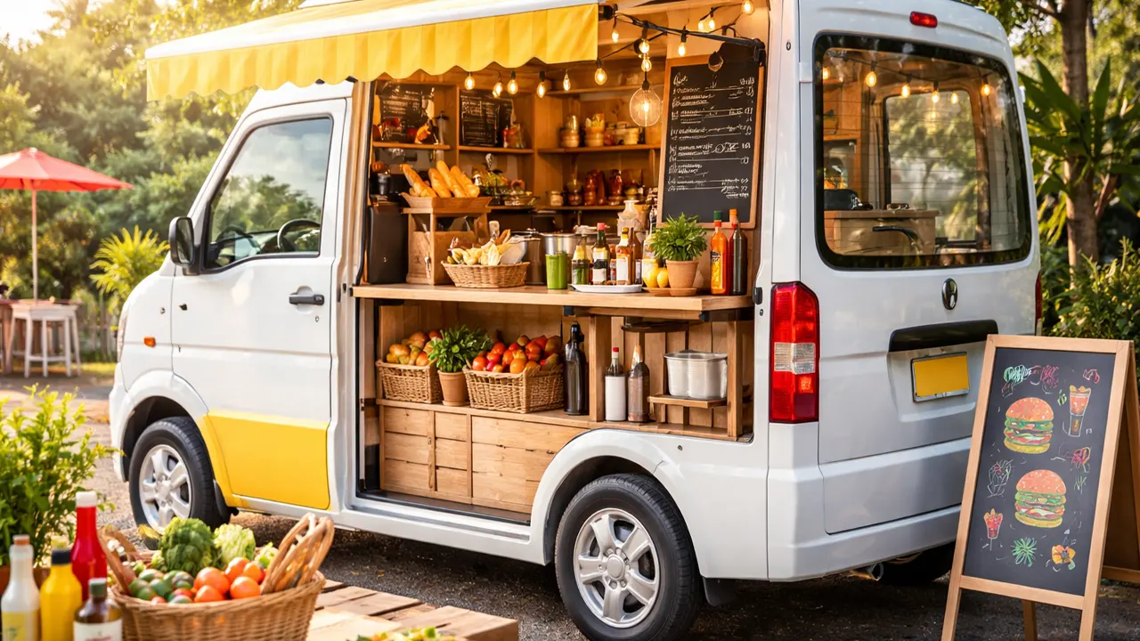 軽バンを利用して移動販売！キッチンカーの自作方法と費用総額