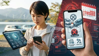 車のシェアサービス保険はどこまで補償される？使えないケースと自己負担の注意点