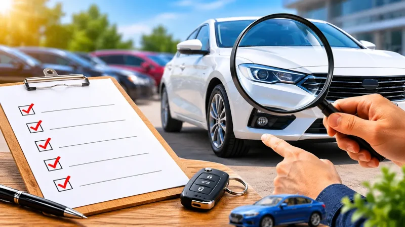 中古車購入で失敗しない！契約前に必ず確認したいチェックリスト